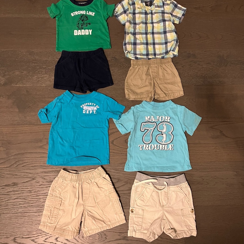 Boys 12-18M summer lot VGUC